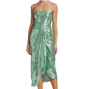 Stunning BNWT Derek Lam 10 Crosby Lexi Sarong Wrap Dress